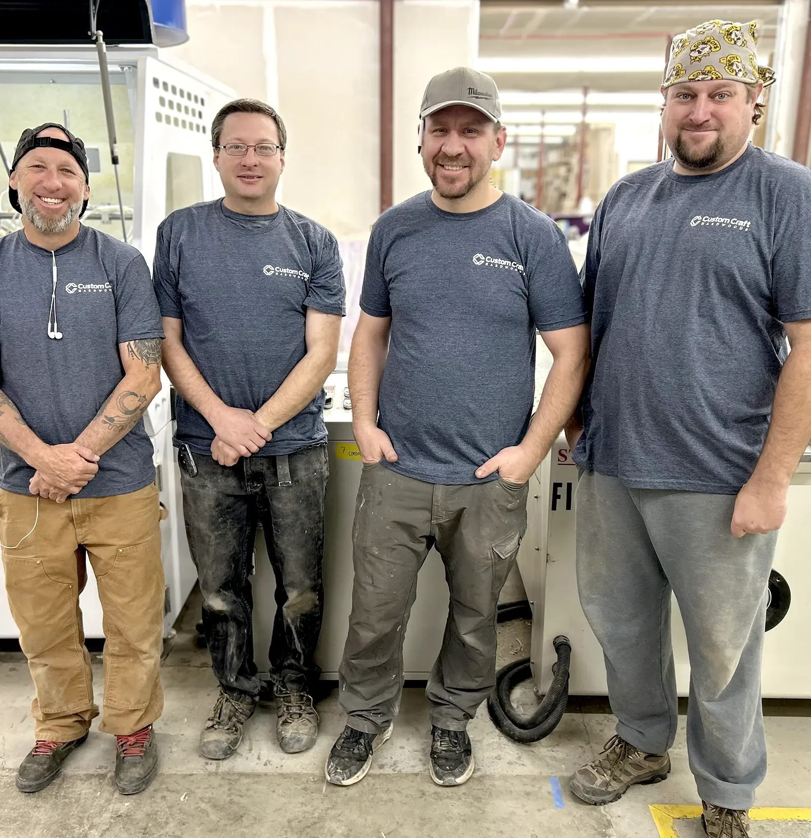 Prefinish Team Custom Craft Hardwoods