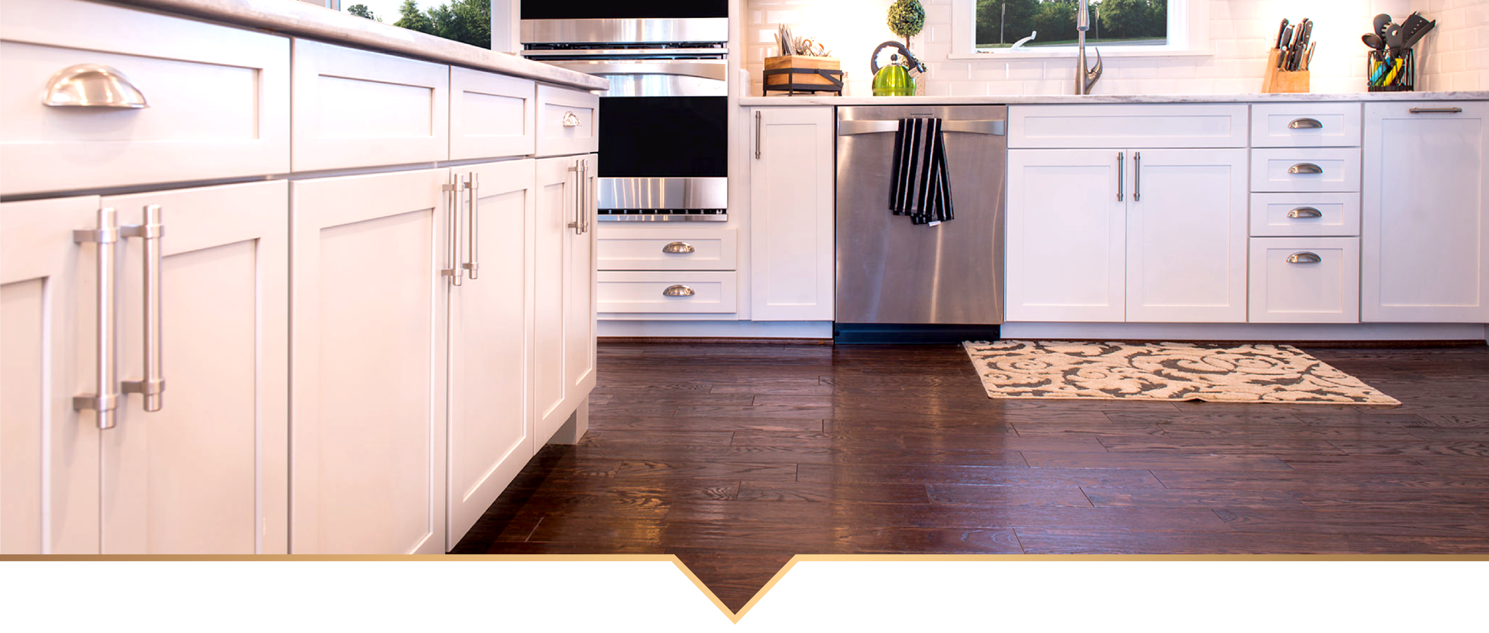 Hardwood Floor Kitchen